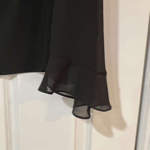 WHBM black blouse - Picture 2 of 3